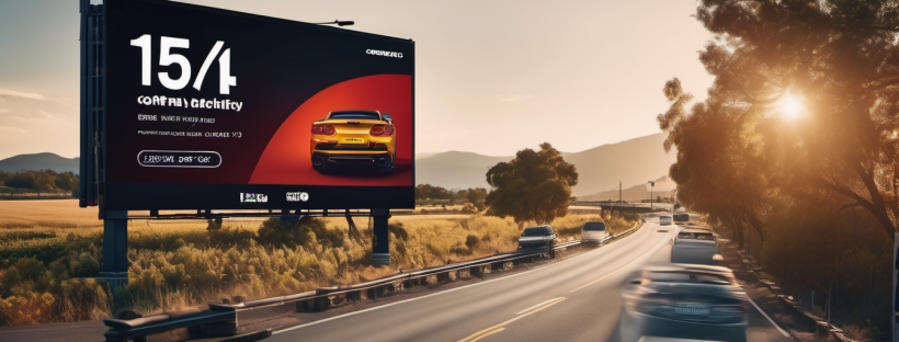 billboard przy drodze
